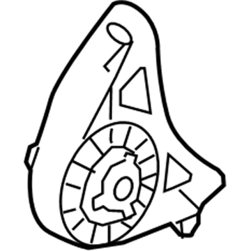 84227351 GM Transmission Mount Illustration 1 of 1