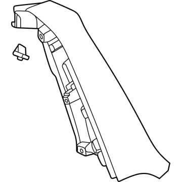 GMC 84861690 Rear Molding