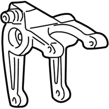 GM 12563327 Mount Bracket 12563327 GM Mount Bracket Illustration 1 of 1