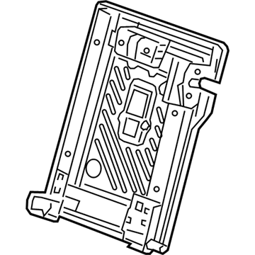 13514092 GM Seat Back Frame, Rear Illustration 1 of 1