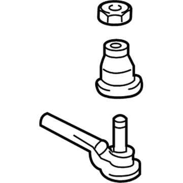 Chevy 26086579 Outer Tie Rod