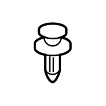 Chevy 11589291 Sound Absorber Retainer