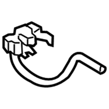GM 10388775 Hinge, Rear Driver Side 10388775 GM Hinge, Rear Driver Side Illustration 1 of 1