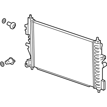Buick 13267664 Radiator