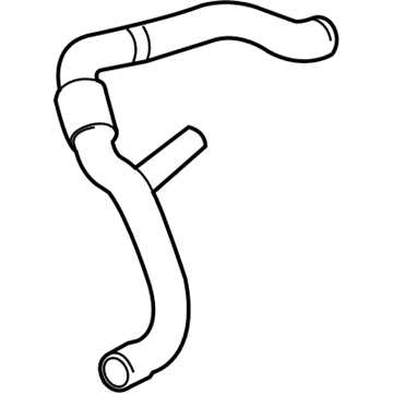 GM 13251439 Lower Hose 13251439 GM Lower Hose Illustration 1 of 1