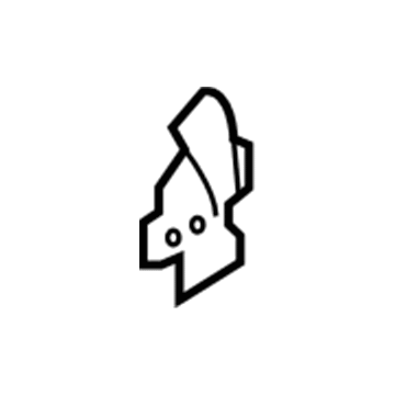 84070467 GM Inner Brace Bracket, Rear Driver Side Illustration 1 of 1