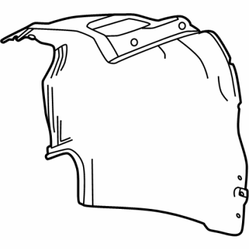 GMC Sierra EV Fender Splash Shield - 86567556