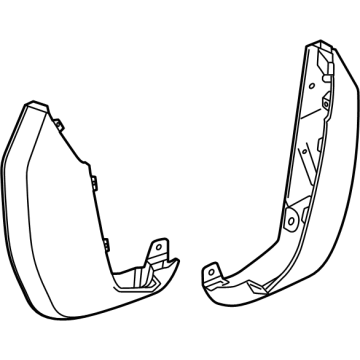 GMC Sierra EV Mud Flaps - 85587487