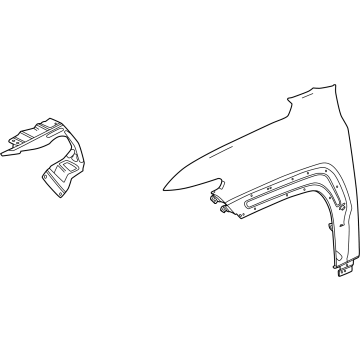 GMC Sierra EV Fender - 85740332