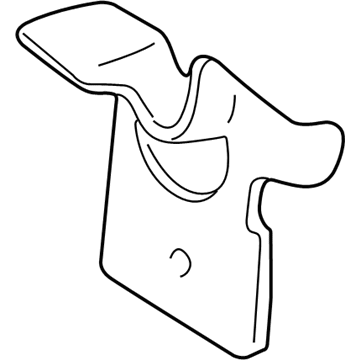 Chevy 19151475 ABS Relay Bracket