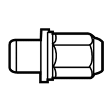 Pontiac Wheel Stud - 88972745