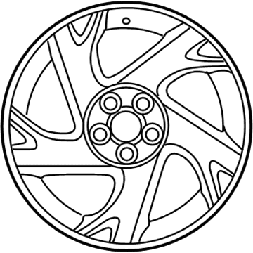 Pontiac Vibe Spare Wheel - 88974913