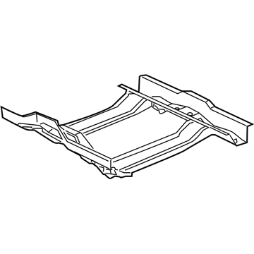 GM 20767323 Front Crossmember 20767323 GM Front Crossmember Illustration 1 of 1