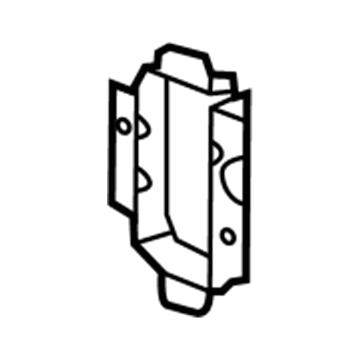 96846509 GM Reinforcement Plate Illustration 1 of 1