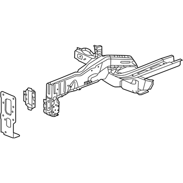 Chevy 95365414 Lower Rail Assembly