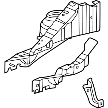 GM 95238475 Apron Assembly 95238475 GM Apron Assembly Illustration 1 of 1