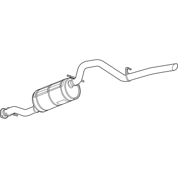 Chevy 84021293 Muffler & Pipe