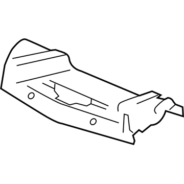 Chevy Underbody Splash Shield - 15238944