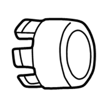 GM 15067578 Hub Cap, Silver 15067578 GM Hub Cap, Silver Illustration 1 of 1