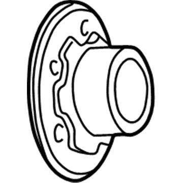 Chevy 15594372 Hub Cap