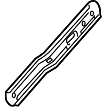 GM 96964839 Door Trim Panel Bracket 96964839 GM Door Trim Panel Bracket Illustration 1 of 1