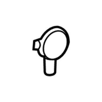 GM 95015714 Door Trim Panel Cap, Black 95015714 GM Door Trim Panel Cap, Black Illustration 1 of 1