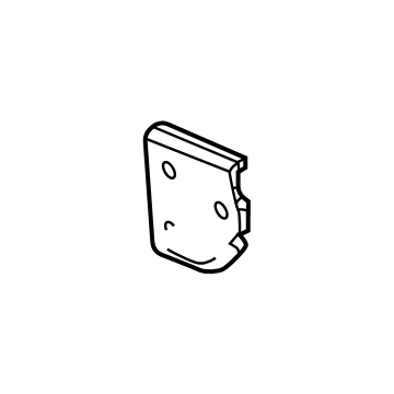 GM 12708185 Upper Bracket 12708185 GM Upper Bracket Illustration 1 of 1