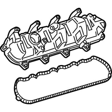 GM 12723317 Valve Cover, Driver Side 12723317 GM Valve Cover, Driver Side Illustration 1 of 1