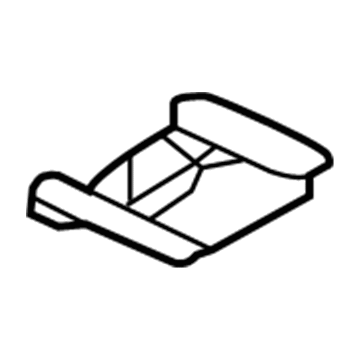 23507815 GM Reinforcement, Front Driver Side Illustration 1 of 1