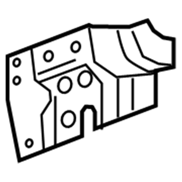23382638 GM Rear Extension, Driver Side Illustration 1 of 1