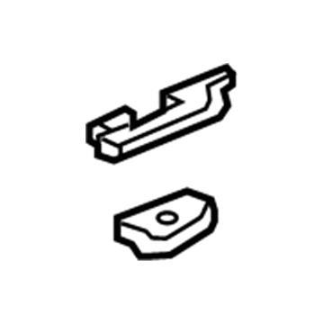 22990195 GM Front Bracket, Driver Side Illustration 1 of 1