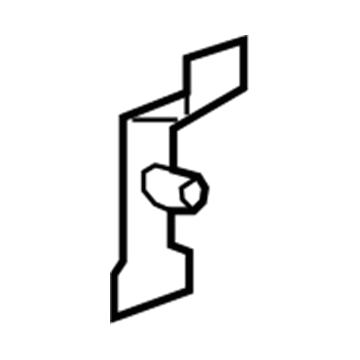 84145680 GM Reinforcement Bracket Illustration 1 of 1