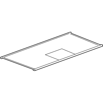GM 23438820 Luggage Cover, Rear 23438820 GM Luggage Cover, Rear Illustration 1 of 1