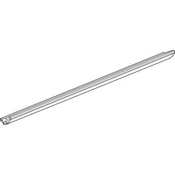 GM 84973592 Step Bar, Passenger Side 84973592 GM Step Bar, Passenger Side Illustration 1 of 1