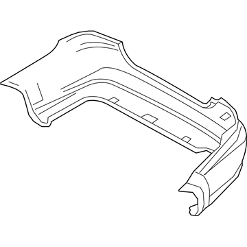 Chevy Aveo Bumper Cover - 95978858