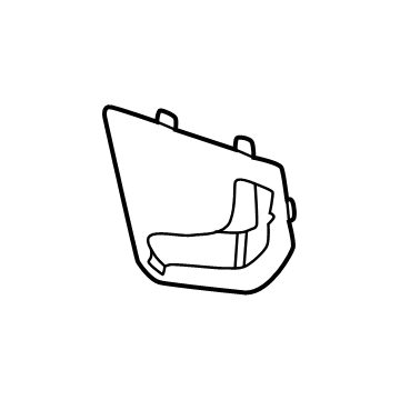 Chevy 85571994 Seat Belt Bezel