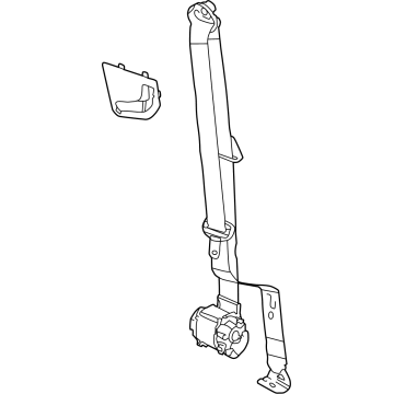 Chevy 85642062 Outer Belt Assembly