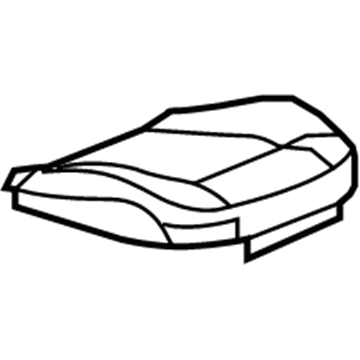 GM 10399830 Cushion Cover, Passenger Side 10399830 GM Cushion Cover, Passenger Side Illustration 1 of 1
