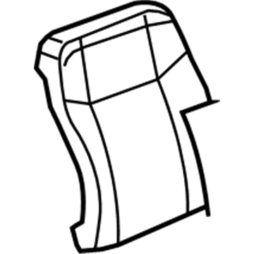 10388084 GM Seat Back Pad Illustration 1 of 1