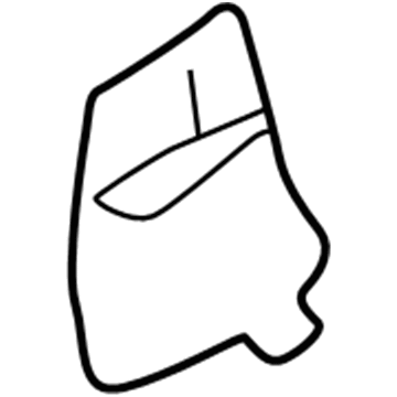 GM 10404991 Cover, Driver Side 10404991 GM Cover, Driver Side Illustration 1 of 1