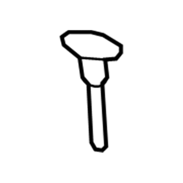 GM 96818911 Jack Bolt 96818911 GM Jack Bolt Illustration 1 of 1