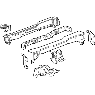 Chevy 15785438 Reinforcement Beam