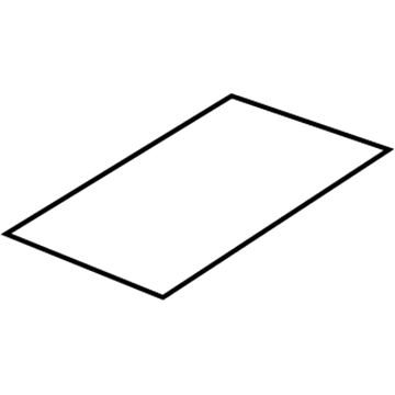GM 22853706 Battery Label 22853706 GM Battery Label Illustration 1 of 1
