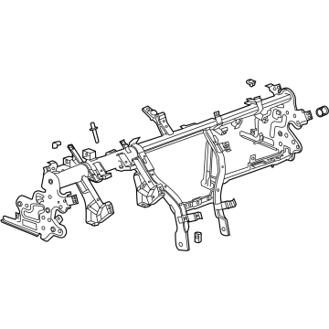 GM 84854619 Reinforcement Beam 84854619 GM Reinforcement Beam Illustration 1 of 1