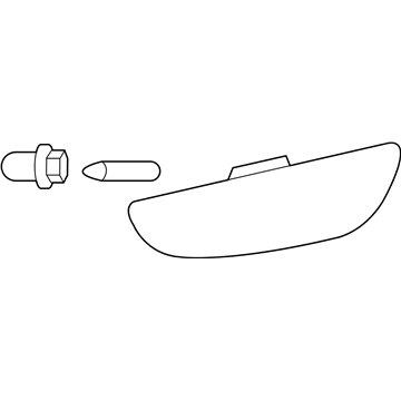 Chevy Side Marker Light - 96830940