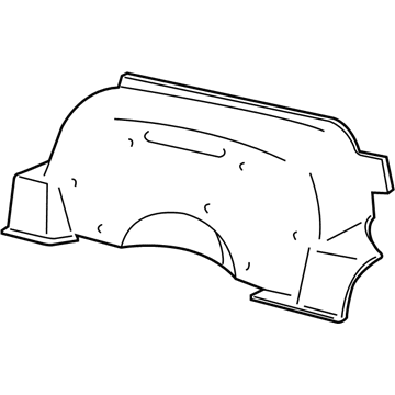 Pontiac 92174686 Front Trim