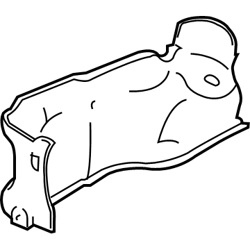 Pontiac 92157239 Side Trim Panel