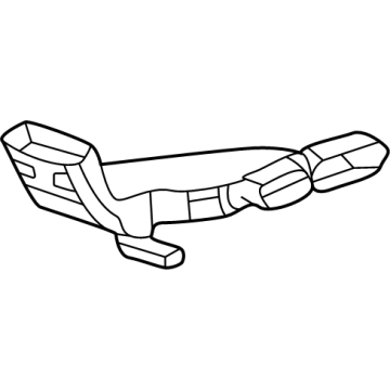 Chevy 26352134 Floor Duct