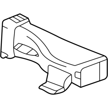 Chevy 26424894 Center Duct