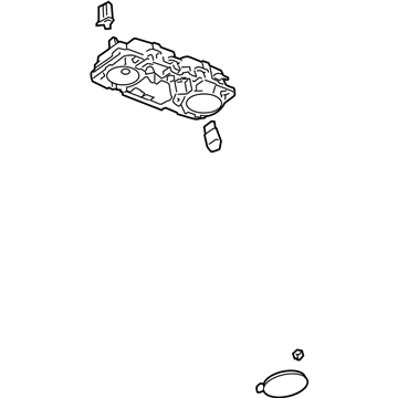 Chevy 15927716 Reading Lamp Assembly